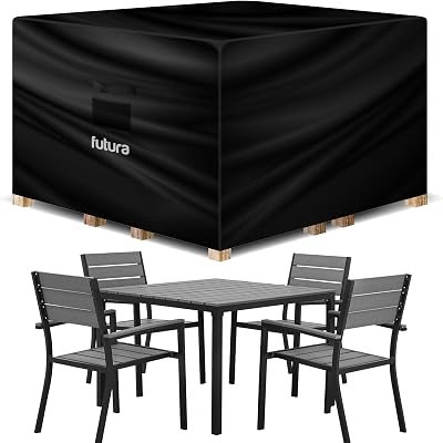 Futura Premium 200x200x90cm Square Garden Furniture Cover 600D Oxford