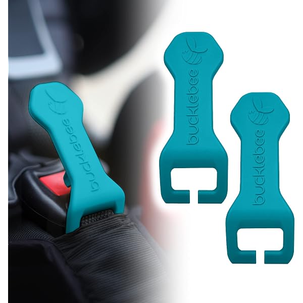 Morlike Silicone Buckle Holder Booster (Blue, 2