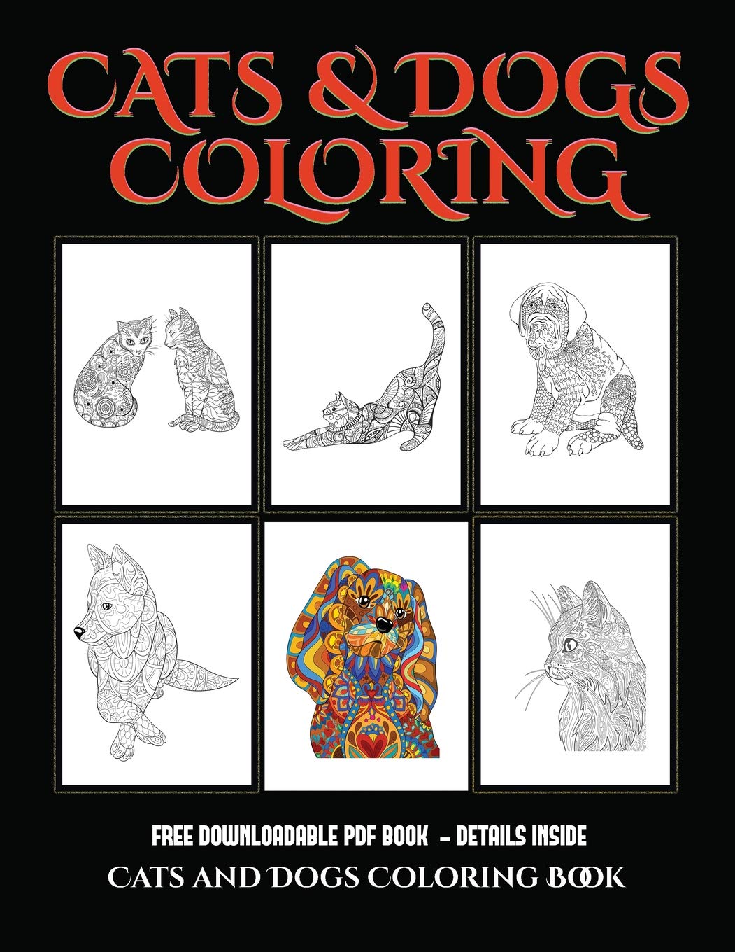 65+ Coloring Book Cats And Dogs Best HD