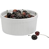 BIA Cordon Bleu Classic 1-Quart Souffle Dish, White