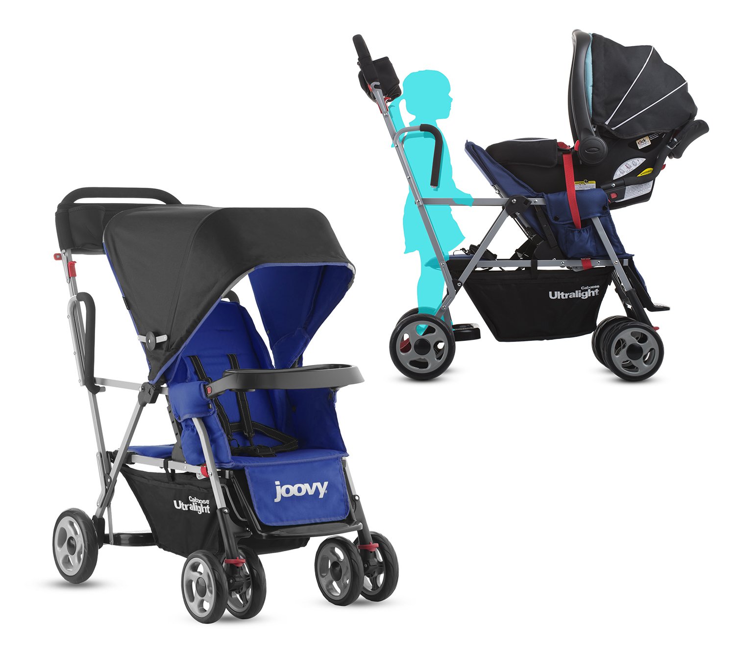 how to fold joovy caboose ultralight