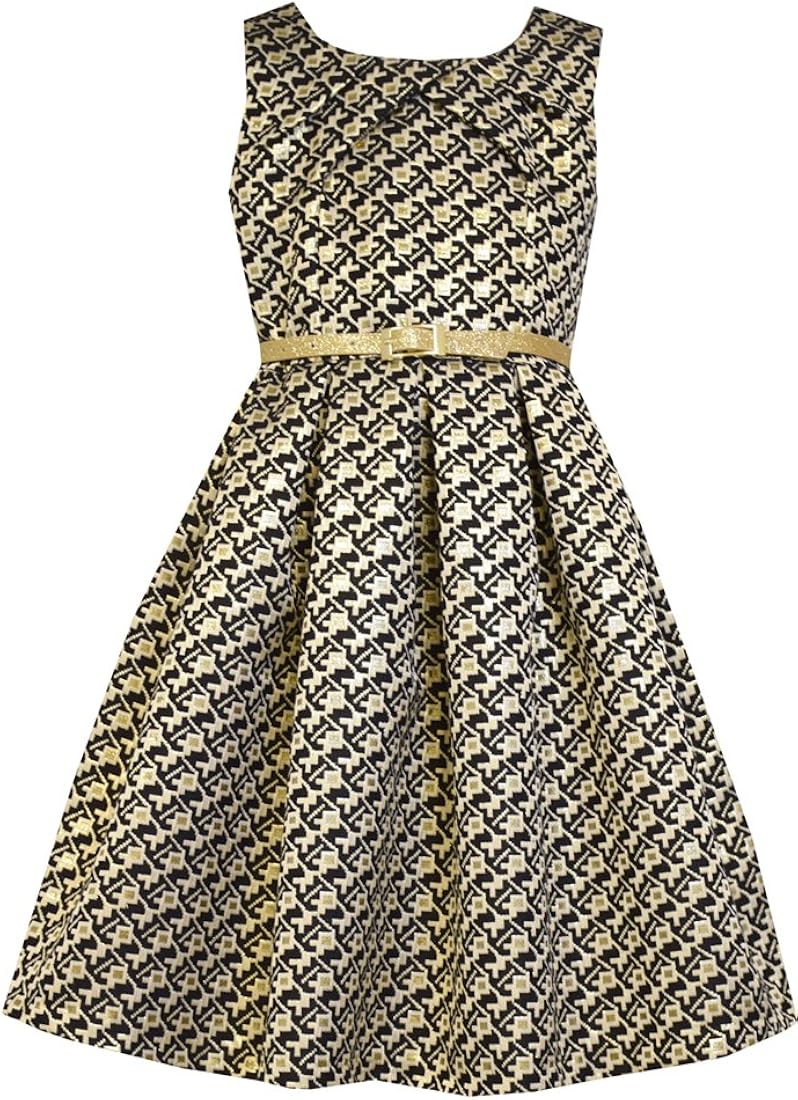 brocade one piece dresses