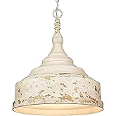 Keating 3 Light Pendant Antique Ivory