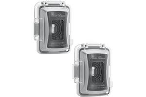 Bates- Weatherproof Electrical Outlet Cover, 2 Pack, 1-Gang, Outdoor Outlet Cover Weatherproof