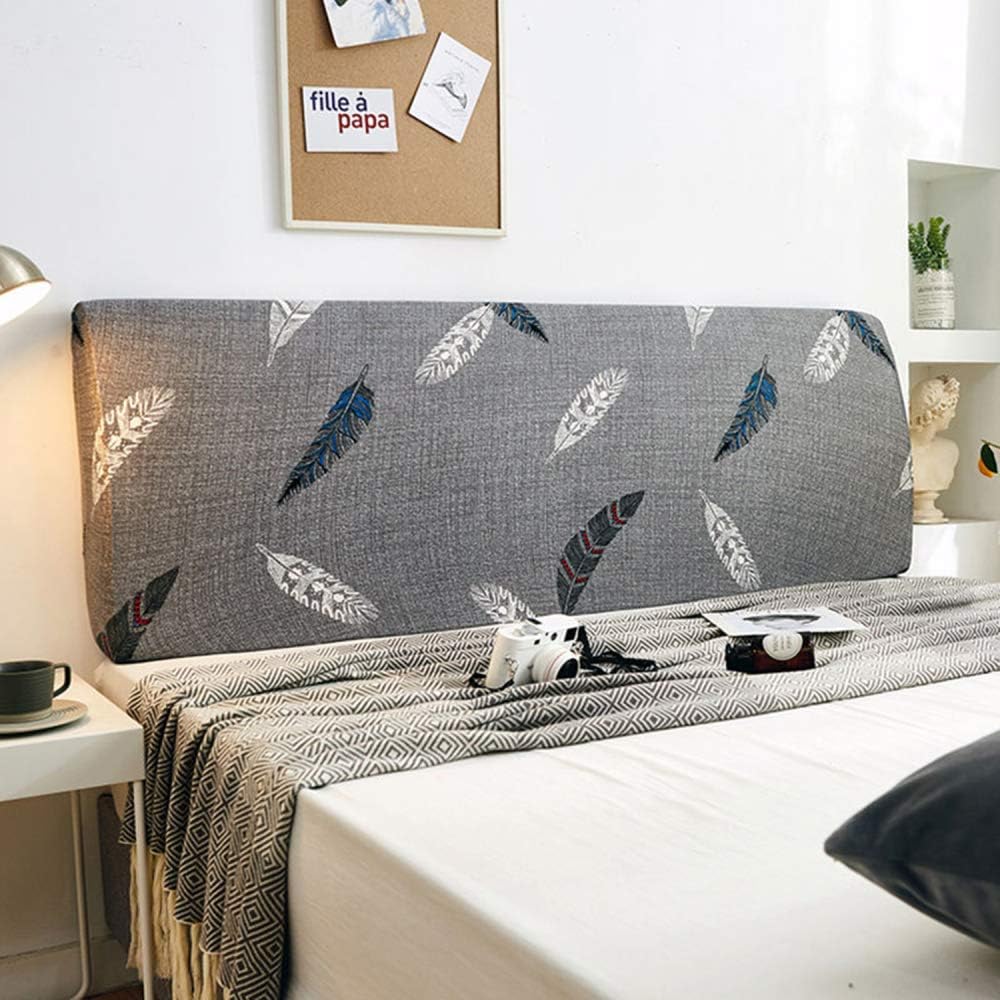 Headboards Cover Bed Head Cover Slipcover Protector Stretch Comfortable