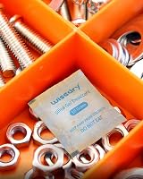 wisedry Silica Gel Sachets 10g x 30 Packs Humidity Indicator Desiccant view 7