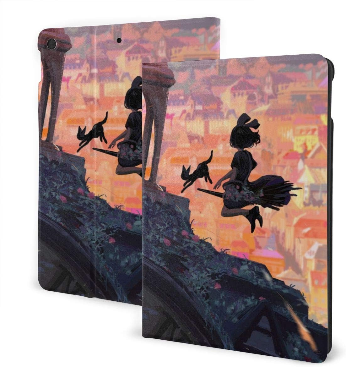 Kiki's Delivery Service Case Fit IPad 7 Th 10.2 Inch Case with Ultra Slim Lightweight Stand Leather Case/Auto Wake Sleep