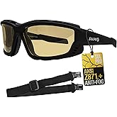 Anti-Fog Safety Motorcycle Riding Sunglasses Foam padded Goggle, Dustproof, Windproof, Hunting, Hiking, Golfing