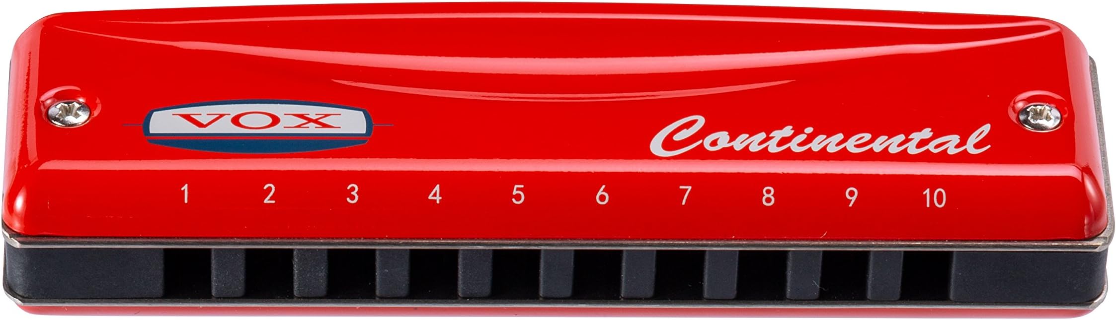 VOXContinental Harmonica Type-2 - Red - Key Amaj