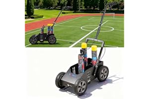 CXRCY High-Performance Parking Lot Striping Machine, Compatible with Inverted Marking Spray Paint, Striping Line Marking Machine for Fast and Accurate Marking, Line Striper