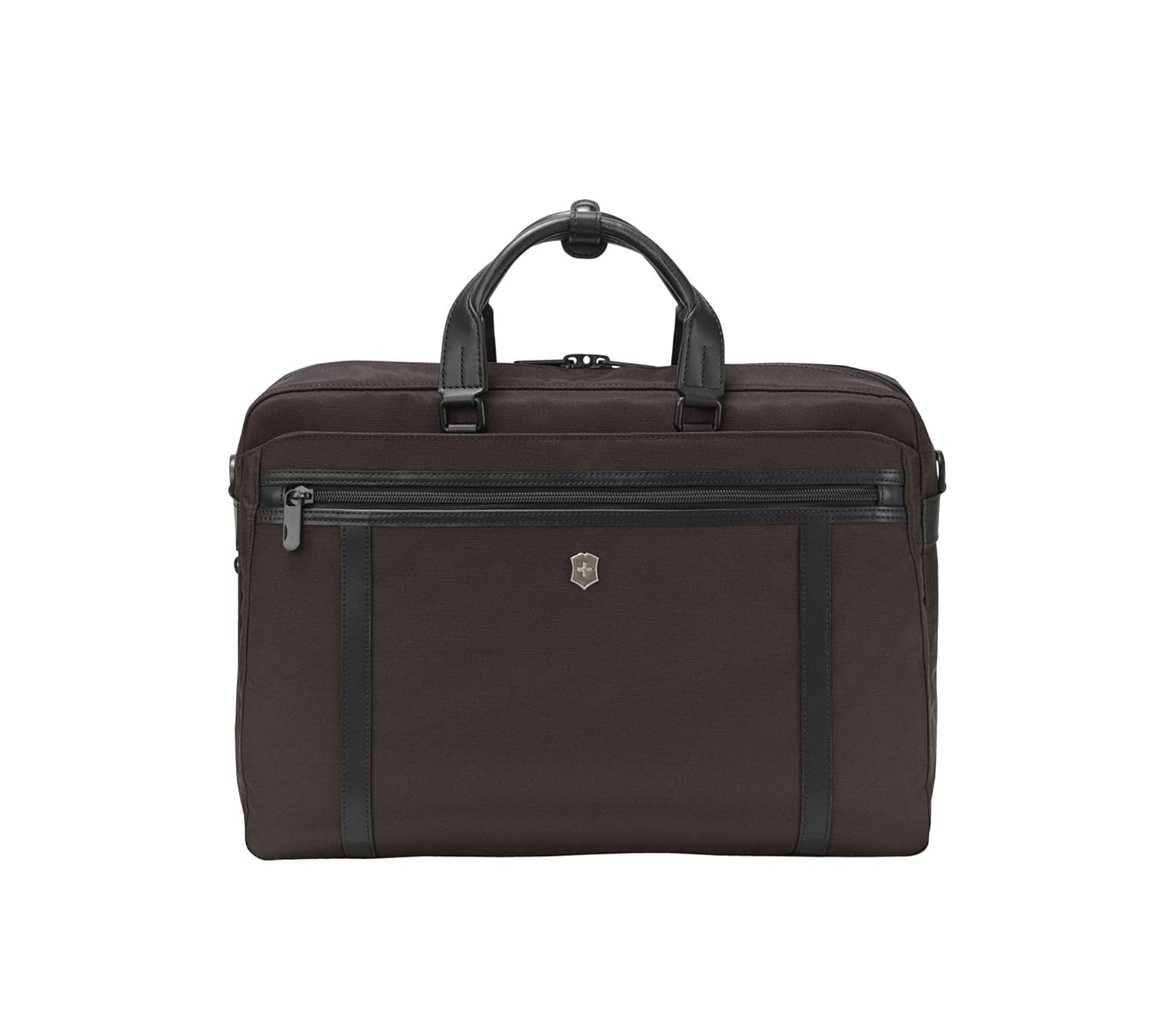 victorinox leather briefcase