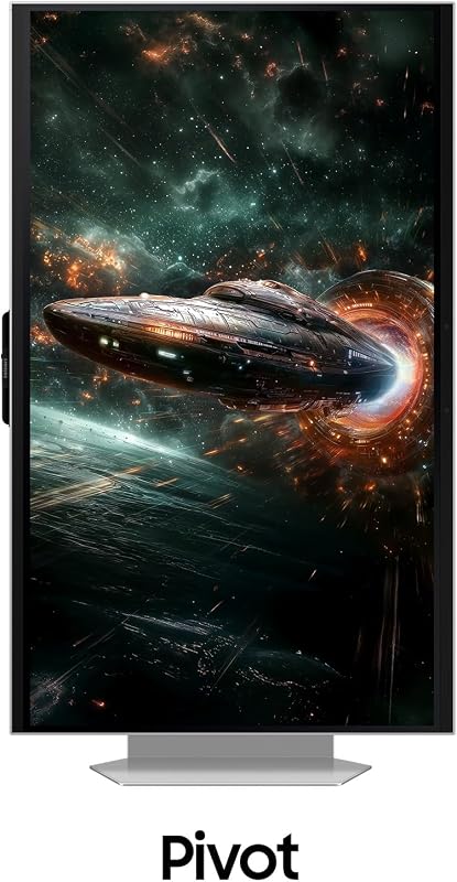 Odyssey 3D Gaming Monitor G90FX 27 Zoll, Brillenloses 3D-Erlebnis, IPS-Panel, AI 3D, 4K-Auflösung, 3.840 x 2.160 Pixel, FreeSync Premium Pro, G-Sync-kompatibel, 1 ms, 165 Hz, LS27FG904XUXEN