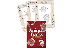 Animal Tracks of the Midwest Playing Cards (Nature's Wild Cards)