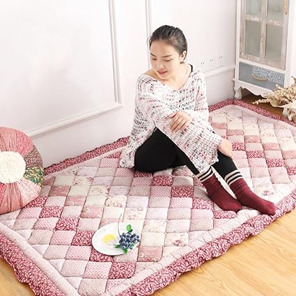 Amazon Com Gx Xd Korean Rural Cotton Tatami Floor Mat