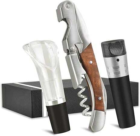 Cadeaux Com Coffret Sommelier Accessoires Vin Citation Ensembles D Accessoires Pour Vin Equipements Et Fournitures De Restauration