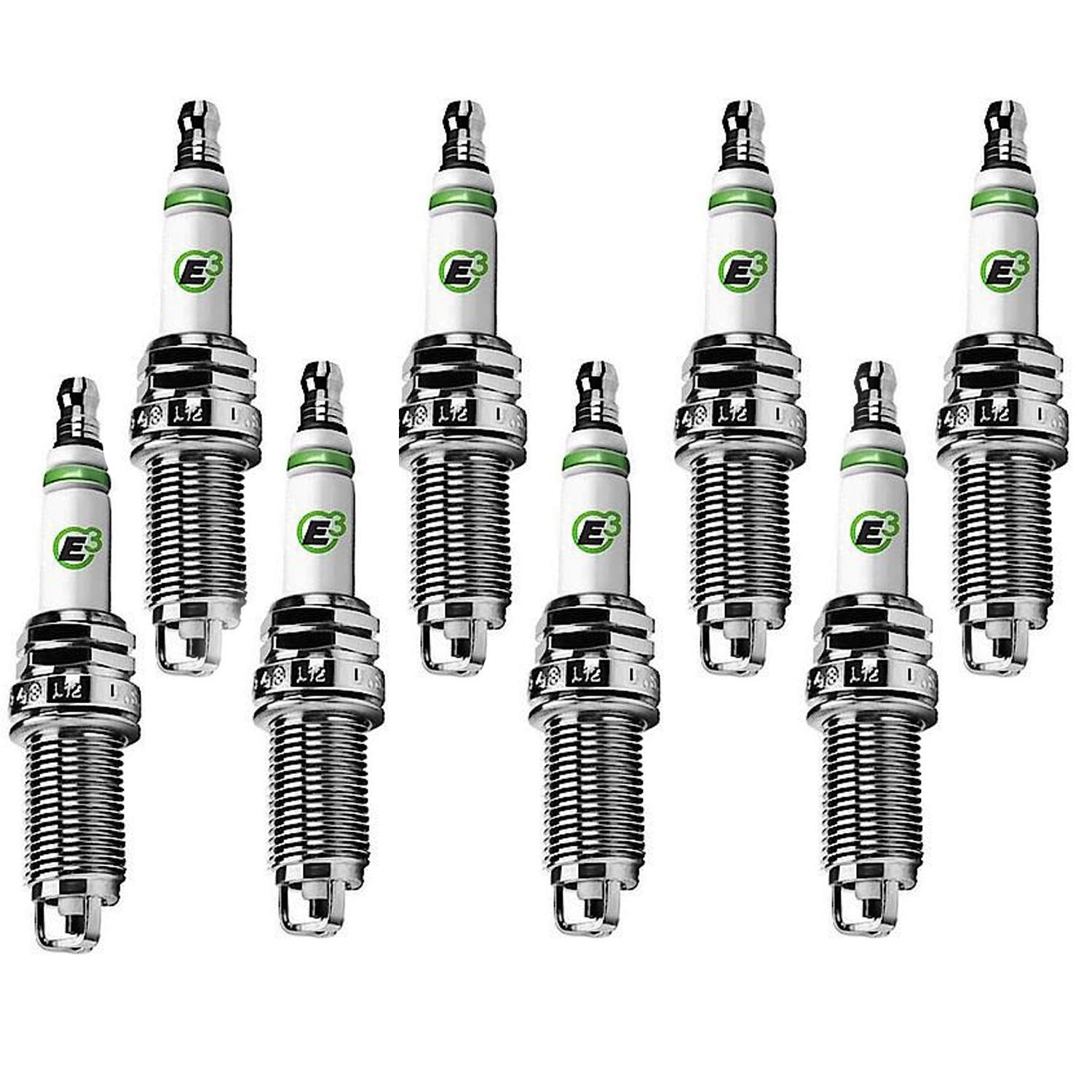 E3.68 E3 Premium Automotive Spark Plugs (8 PACK) 100K