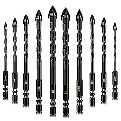 AIMLENTOOL 10PCS Masonry Drill Bit