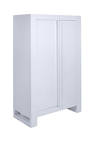 Tutti Bambini Rimini Wardrobe With High Gloss White Finish Amazon
