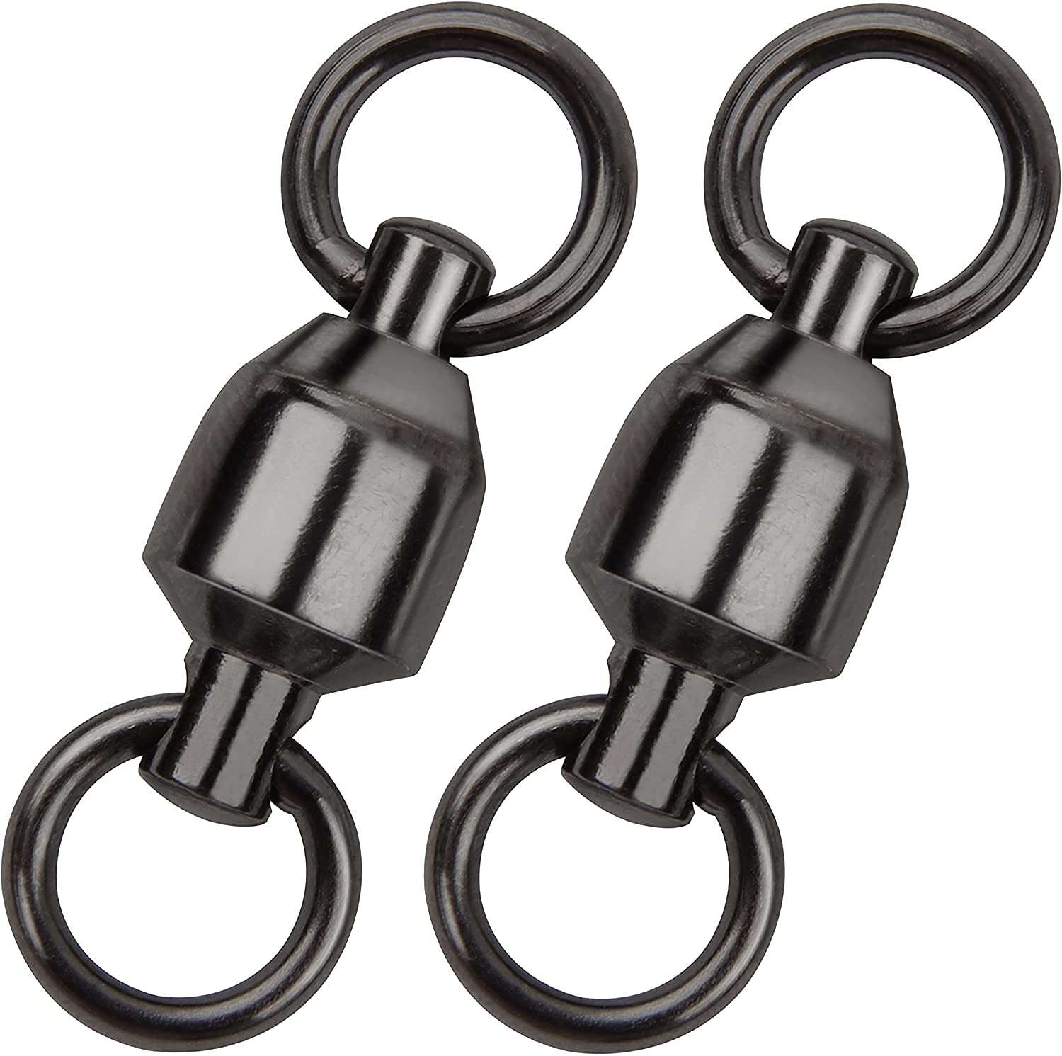 Ball Bearing Fishing Swivels - 20pcs 100% Copper High Strength Fishing Ball Bearing Swivels Connectors with Strong Solid Welded Rings 35lb-390lb