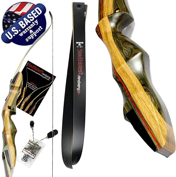 Southwest Archery Spyder XL Takedown Recurve Bow 64" Recurve Hunting
