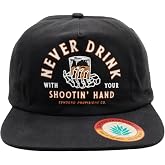 Sendero Provisions Co. Shootin' Hand Adjustable Strapback Hat with Screen Printed Design