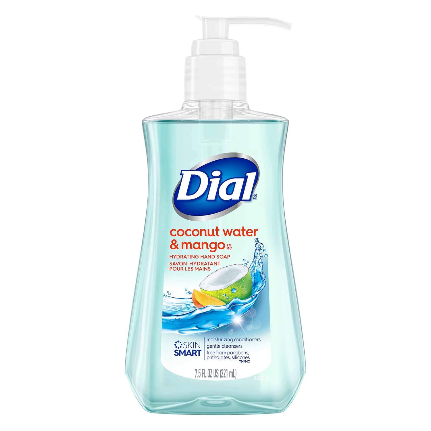 Dial Liquid Hand Soap, Coconut Water & Mango, 7.5 Fl Oz : Beauty
