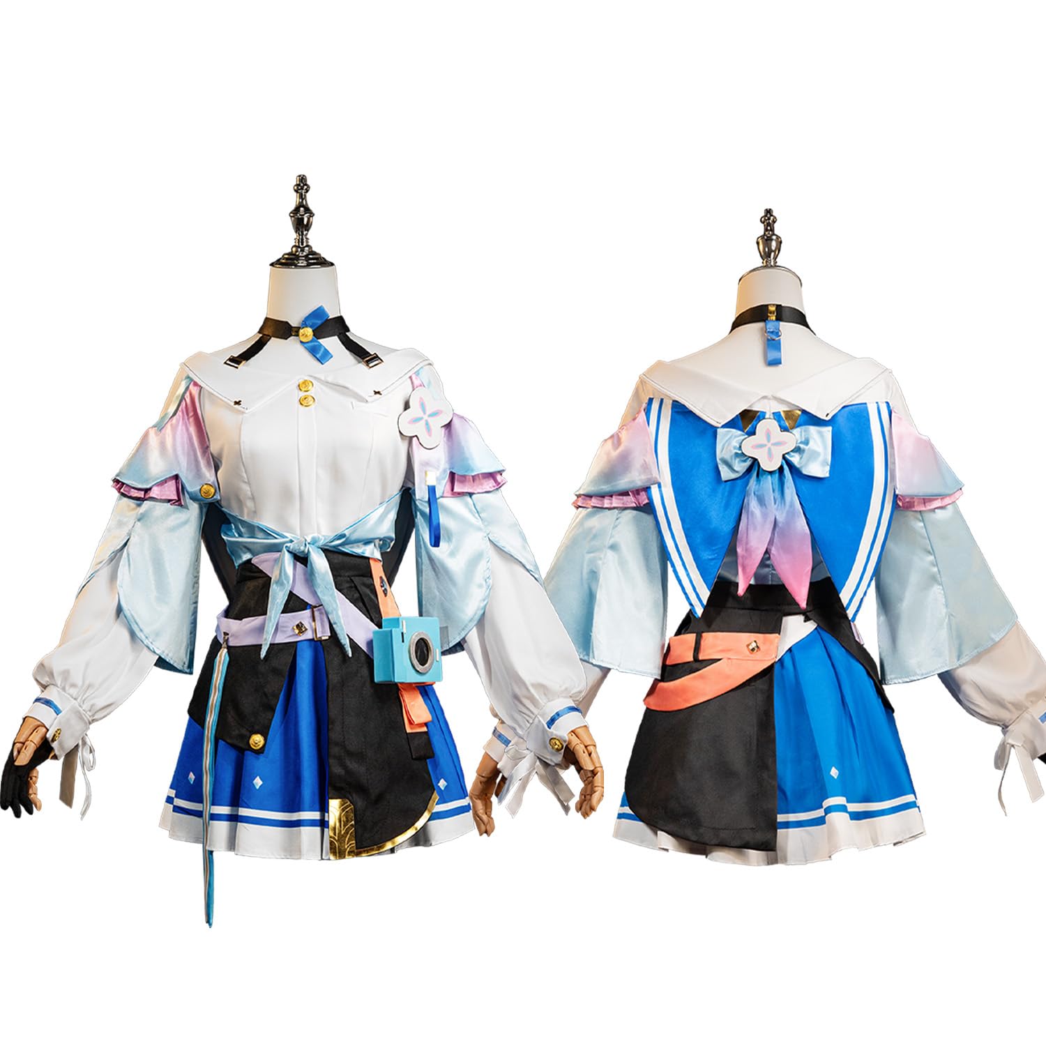 OSIAS Star Rail March 7th Cosplay Costume Set(M)
