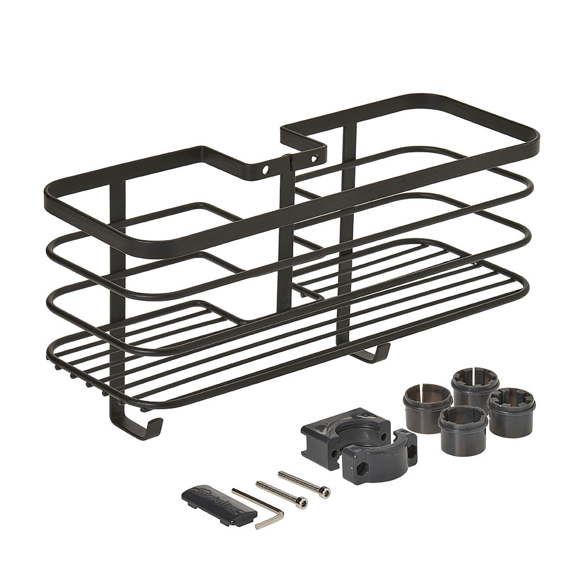 Metaltex 401102000 Origin Lava Shower Rail Storage Basket 29 x 11 x 15 cm