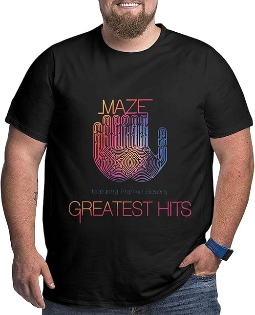 Maze Frankie Beverly TShirts Maglietta da Uomo Taglie Forti Magliette