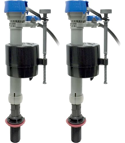 American Standard Vormax Valve Assembly Replacement - Toilet Flush Valve With Flappers & Hardware