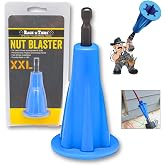 Rack-A-Tiers Nut Blaster (XXL 7/8" Opening) - Universal Wire Nut Twister, Wire Twisting Tool, Wire Nut Driver, Wire Connector Drill Attachment, Wire Twister, with 1/4&Prime; Hex Shank (72102)