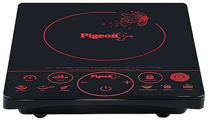 Pigeon Rapido Touch 2000-Watt Induction Cooktop (Black)