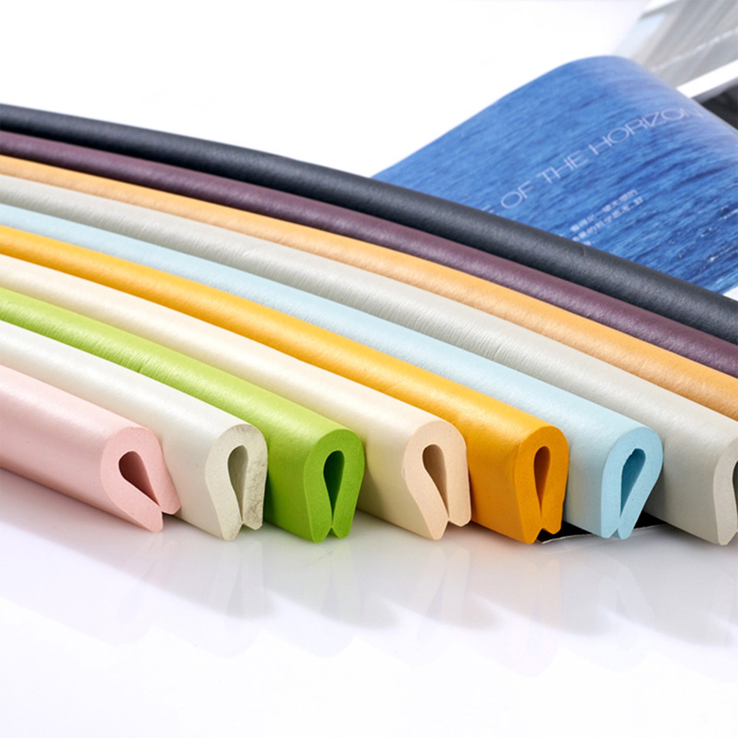 Elf Star U Shape Glass Table Edge Protectors Premium High Density Foam