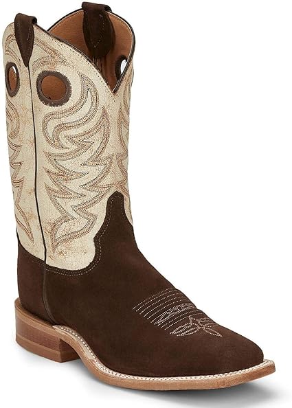 taupe western boots