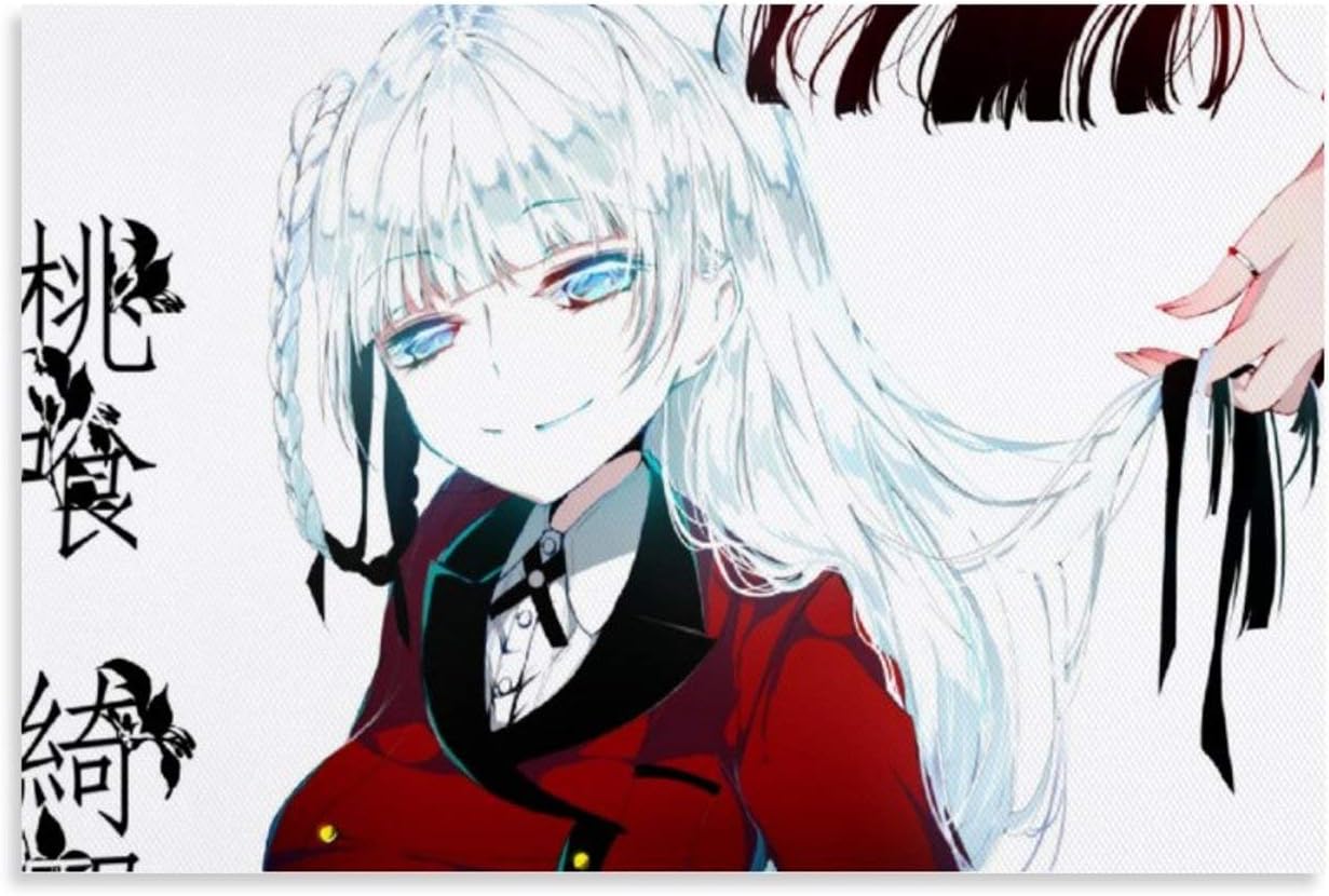 WSDSB 20 Póster de anime japonés Kakegurui de Kakegurui con impresión