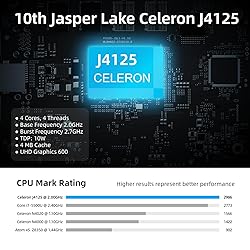 MeLE PCG02 Fanless Mini PC Stick Celeron J4125 8GB