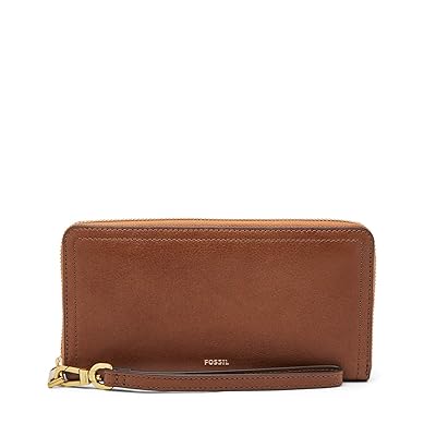 Fossil Logan Brown RFID Zip Clutch SL7831200 Ethiopia Ubuy