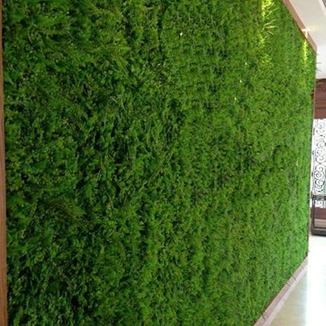 aniceday jardin vertical artificial pared cesped planta flor cesped plantas guirnalda decorativa seto artificial para cerca de balcon proteccion de