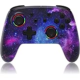 NexiGo Wireless Controller for Switch/Switch Lite/OLED, Bluetooth Controllers for Nintendo Switch with Vibration, Motion, Tur