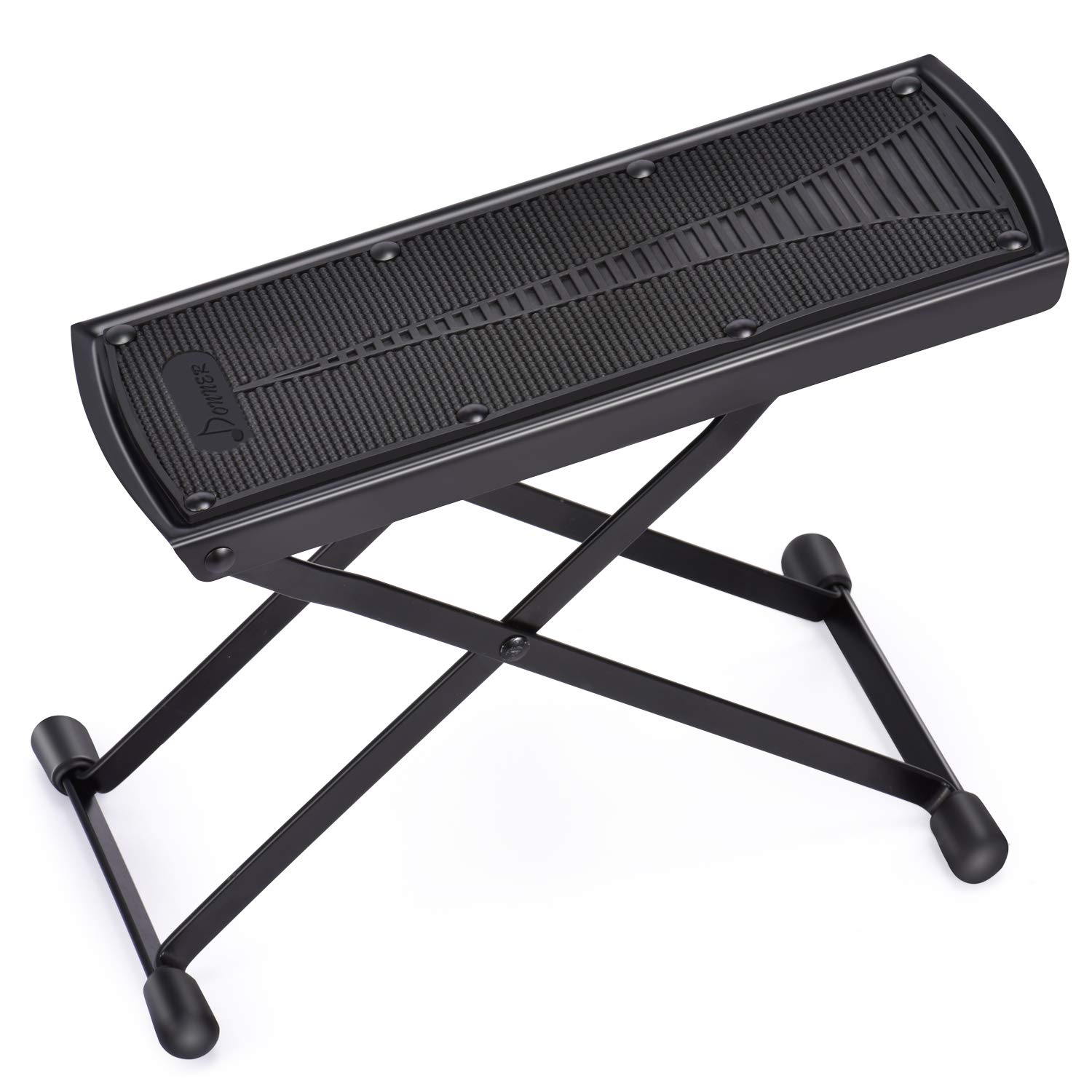Donner Adjustable Guitar Footstool Guitar Foot Rest Pedal Black Amazon