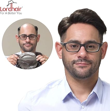 Lordhair Hair Replacement For Men Stock Toupee F27p Supper Fine