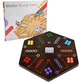 15 in Wahoo Board Game for 4-6 Players, Fast Track Board Game(Small,Brown) | NRZSSN 15 in Wahoo Board Game,Fast Track Board Game,Classic Board Game for Game Night, Parties, (Small,Brown)
