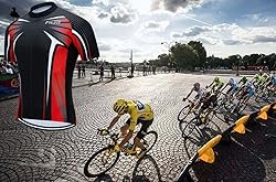 Cycling Jersey Men, Summer Short Sleeved Bike