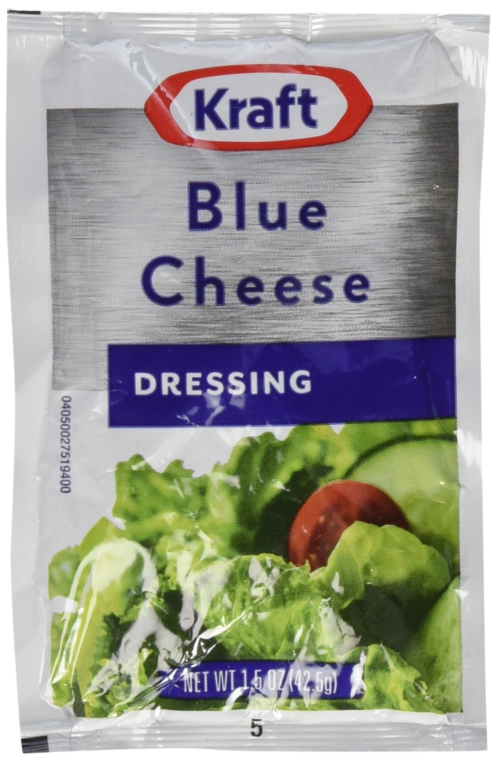 Kraft Blue Cheese Dressing, 1.5 oz. sachet, Pack of 60 0021000671199