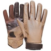 Glacier Glove Unisex Pursuit Windproof Elastic Leather Gloves | Durable, with Secure Velcro Pull Tab, for Hunting &amp; Shooting