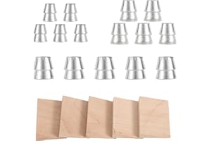 20pcs Hammer Handle Repair Wedge Kit, 5 Wooden Wedges & 15 Steel Wedges for Axe Hatchet Claw Hammer Sledge & Tool Maintenance