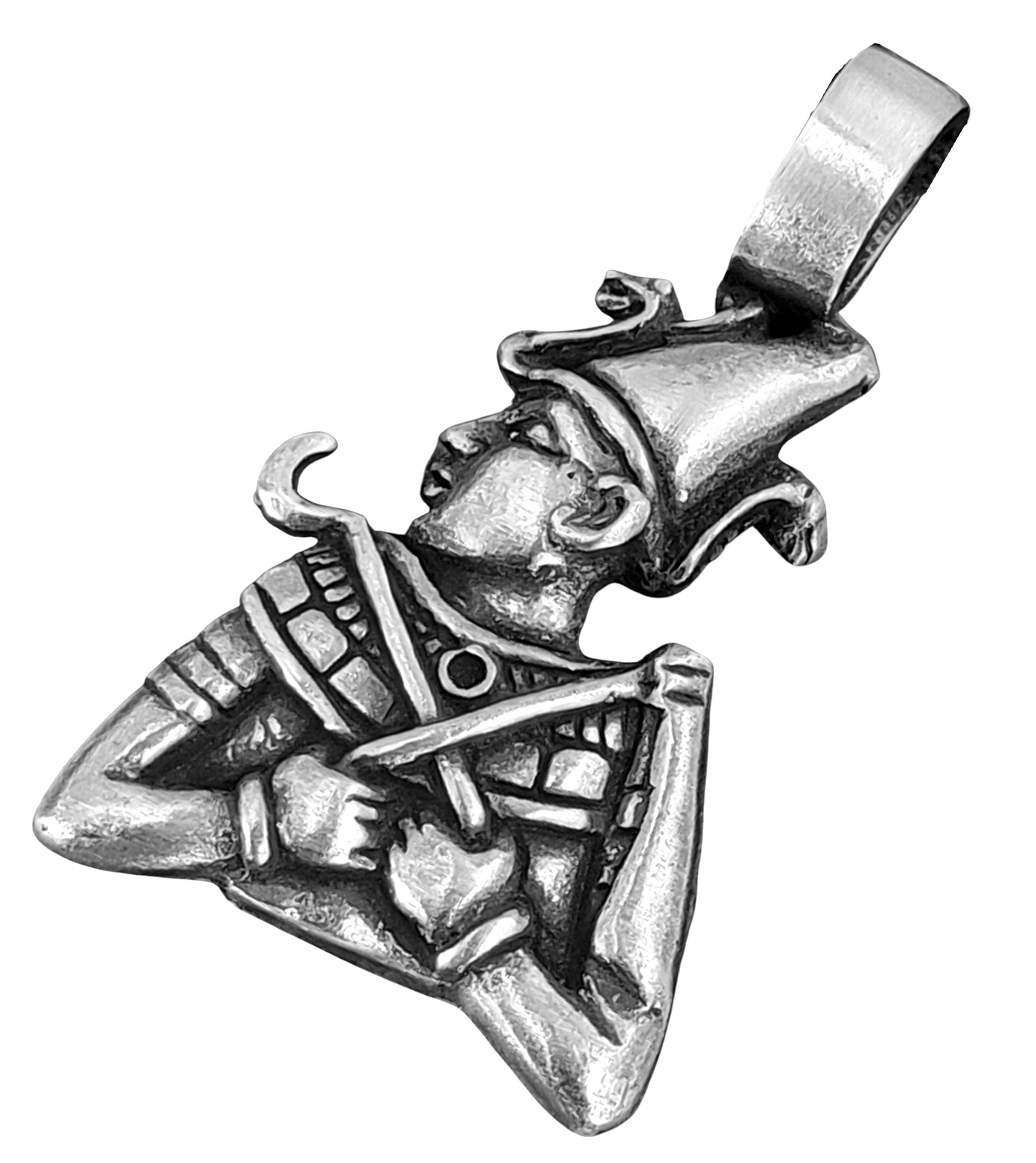 Kiss of Leather Pewter Osiris Pendant No. 123