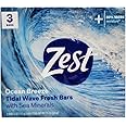Zest Bar Soap 3 ct, ocean breeze, 12 Ounce