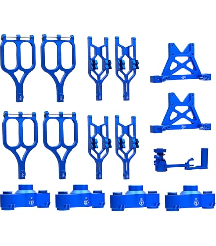 Traxxas Suspension A-Arms Set For E-MAXX & T-MAXX Models (Part #5131R/5132R) - Full Set Of 8 Replacement Arms - View #9