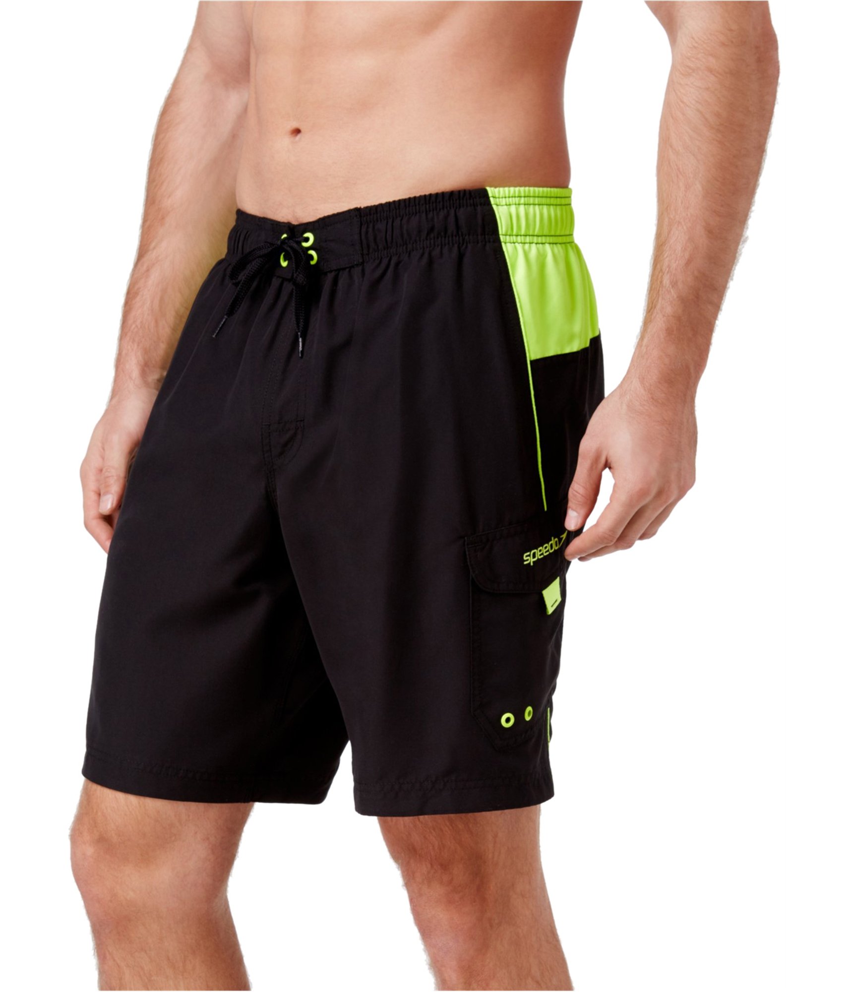Speedo Men's Marina Sport Volley, Knee Length Swim Trunk Beachwear